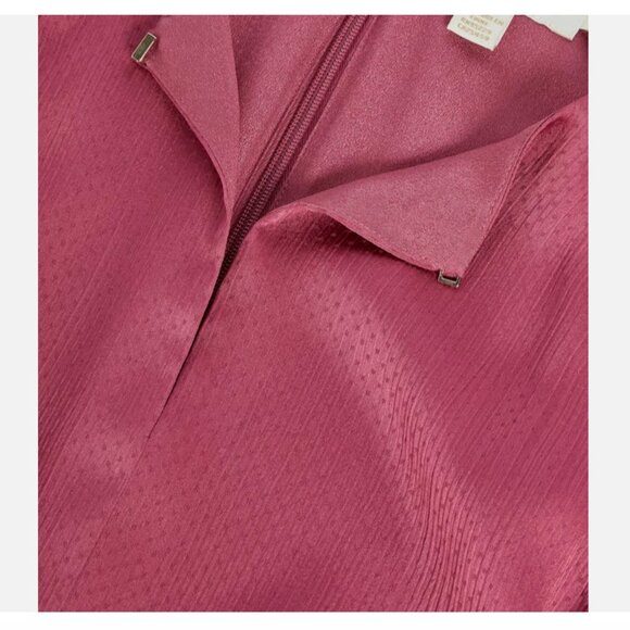 ted baker hariiet raglan sleeve tea midi dress pink size 4 like new no tags - Picture 5 of 8